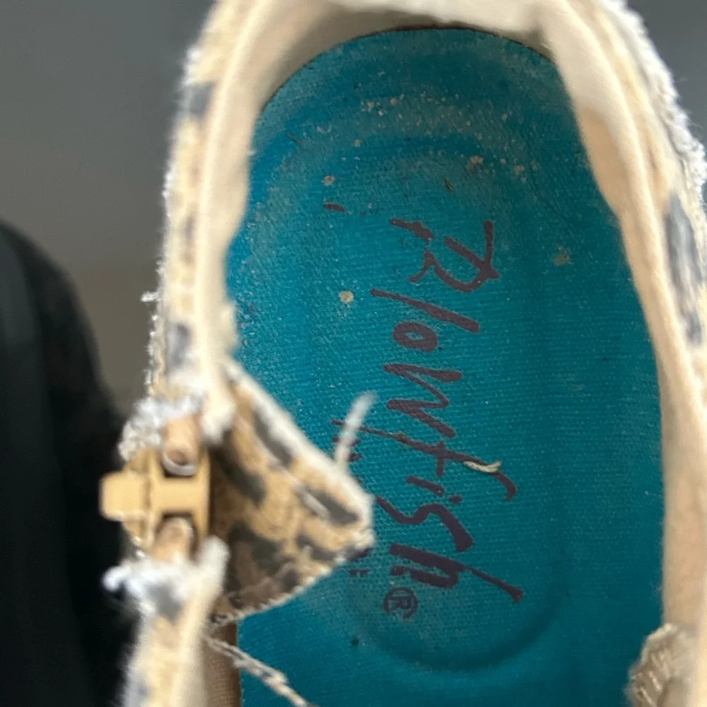 Blowfish Tan Leopard Women’s Sneakers - Picture 3 of 8